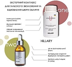 Zestaw kosmetyków do pielęgnacji twarzy - Hillary Asai (ser/30ml + ubtan/50g) — Zdjęcie N9