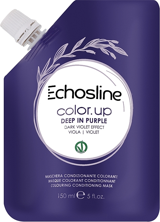 PRZECENA! Tonizująca maska do włosów - Echosline Color Up Colouring Conditioning Mask * — Zdjęcie N2