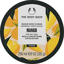 Peeling do ciała z mango - The Body Shop Mango Sugar Body Scrub Vegan — Zdjęcie N5