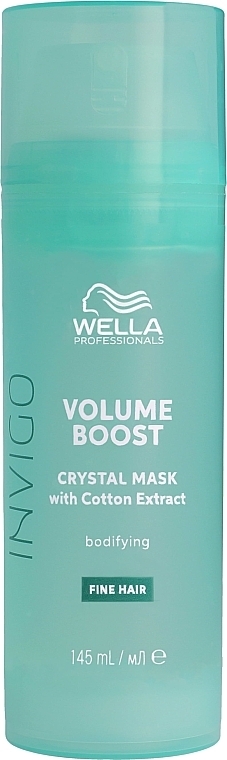 Krystaliczna maska ​​zwiększająca objętość - Wella Professionals Invigo Volume Boost Crystal Mask — Zdjęcie N1