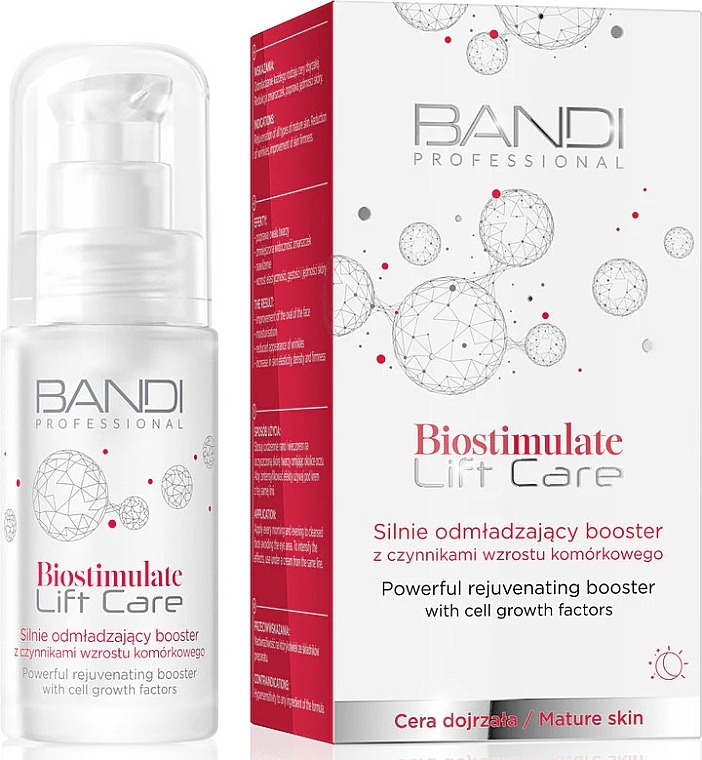 Odmładzający booster twarzy - Bandi Biostimulate Lift Care Powerful Rejuvenating Booster — Zdjęcie N2