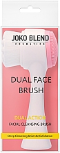 Kup Szczoteczka do oczyszczania twarzy, różowo-biała  - Joko Blend Dual Face Brush