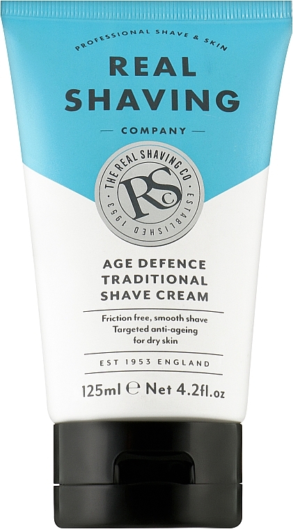 Krem do golenia - The Real Shaving Co. Age Defence Traditional Shave Cream — Zdjęcie N1