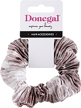 Gumka do włosów FA-5641+1, beżowa - Donegal — Zdjęcie N1