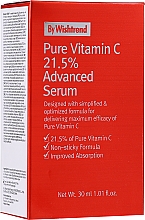 Skoncentrowane serum do twarzy z witaminą C - By Wishtrend Pure Vitamin C 21.5% Advanced Serum — Zdjęcie N2
