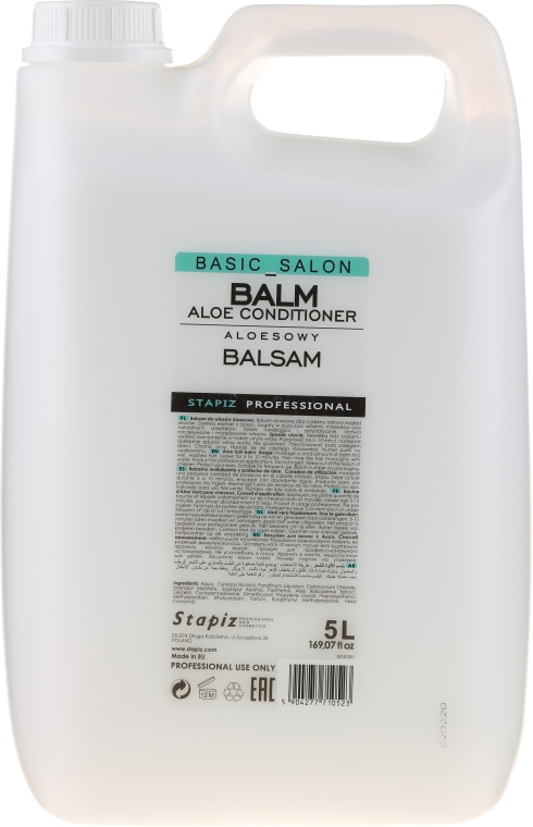 Aloesowy balsam do włosów - Stapiz Professional Basic Salon Balm Aloe Conditioner — Zdjęcie N3