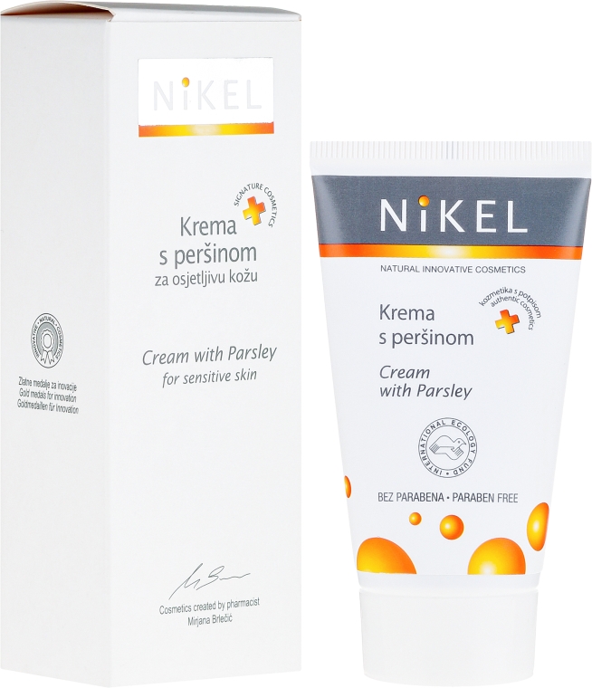 Krem do twarzy z pietruszką - Nikel Cream With Parsley — Zdjęcie N1