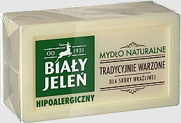 Kup Naturalne mydło hipoalergiczne do skóry wrażliwej - Bialy Jelen