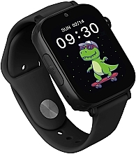 Smartwatch dla dzieci, czarny - Garett Smartwatch Kids N!ce Pro 4G — Zdjęcie N4