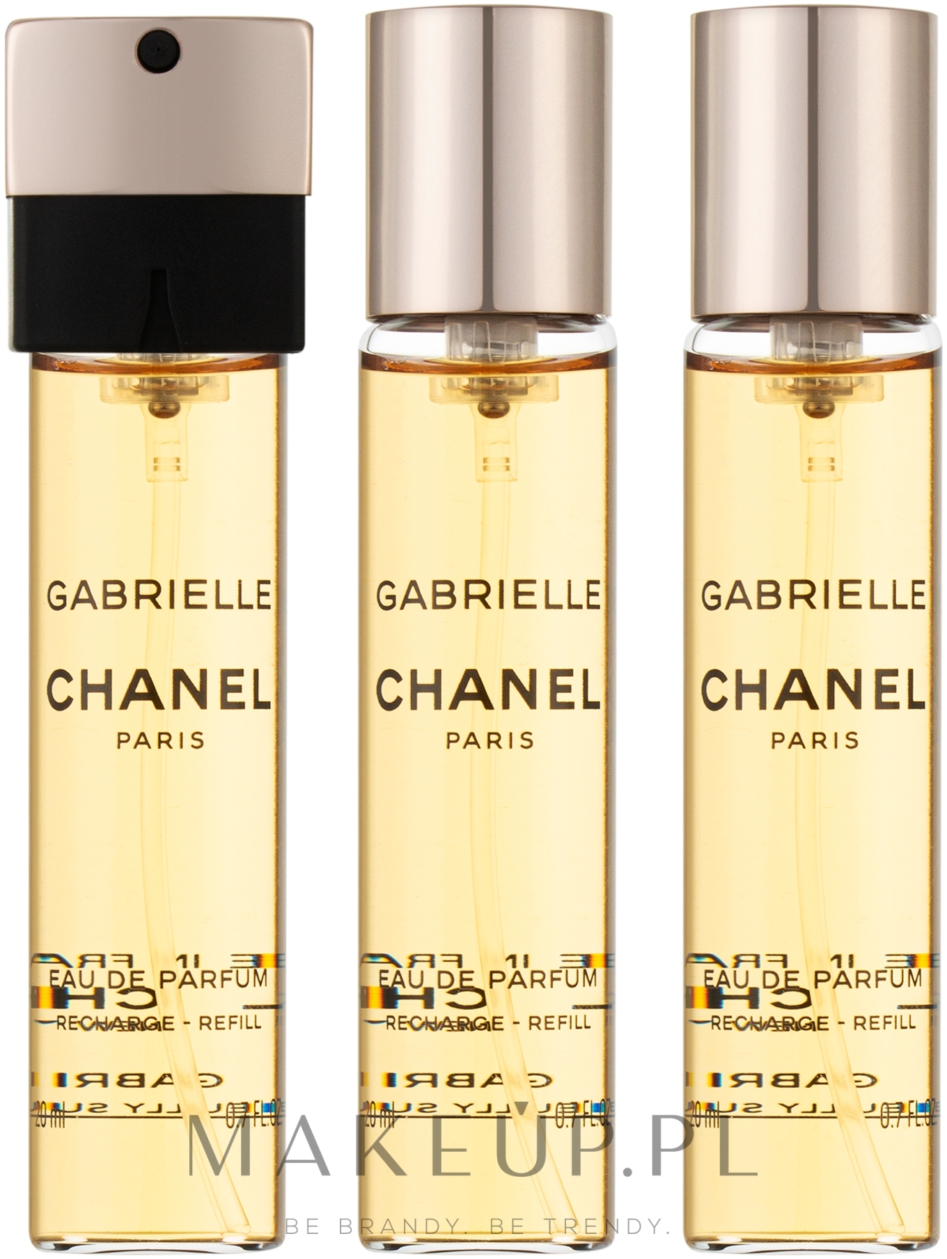 Chanel Gabrielle - Woda perfumowana (wymienny wkład) — Zdjęcie 3 x 20 ml