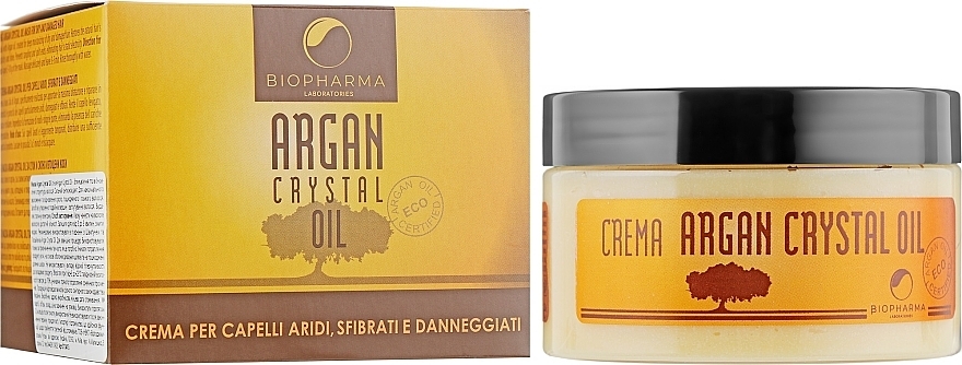 Maska do włosów Olej arganowy - Biopharma Argan Crystal Oil Mask — Zdjęcie N2