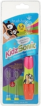 Kup Elektryczna szczoteczka do zębów „Flashing Disko Lights” 3-6 lat, różowa - Brush-Baby KidzSonic Electric Toothbrush