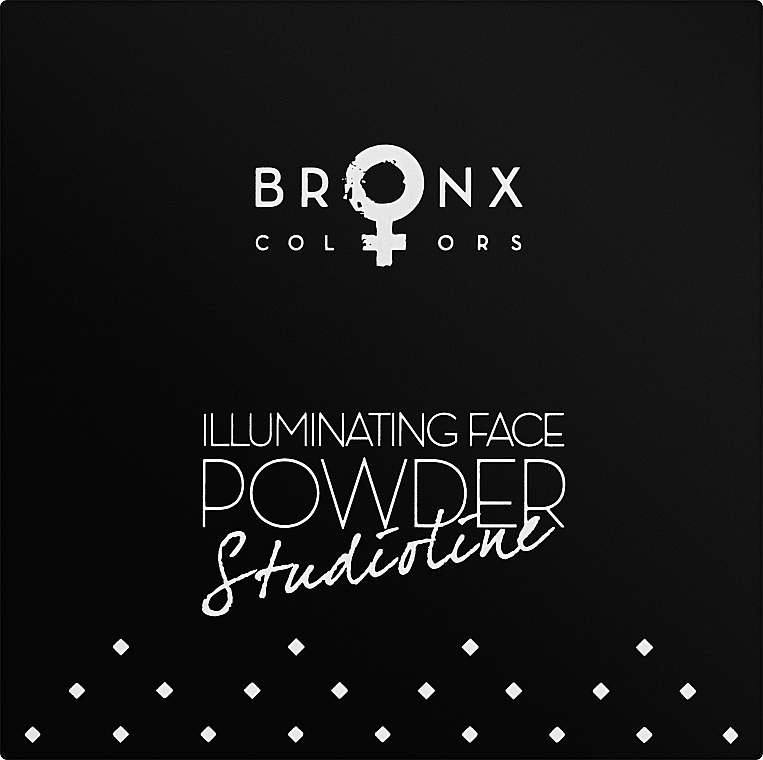 Rozświetlacz do twarzy - Bronx Colors Studioline Illuminating Face Powder — Zdjęcie N2