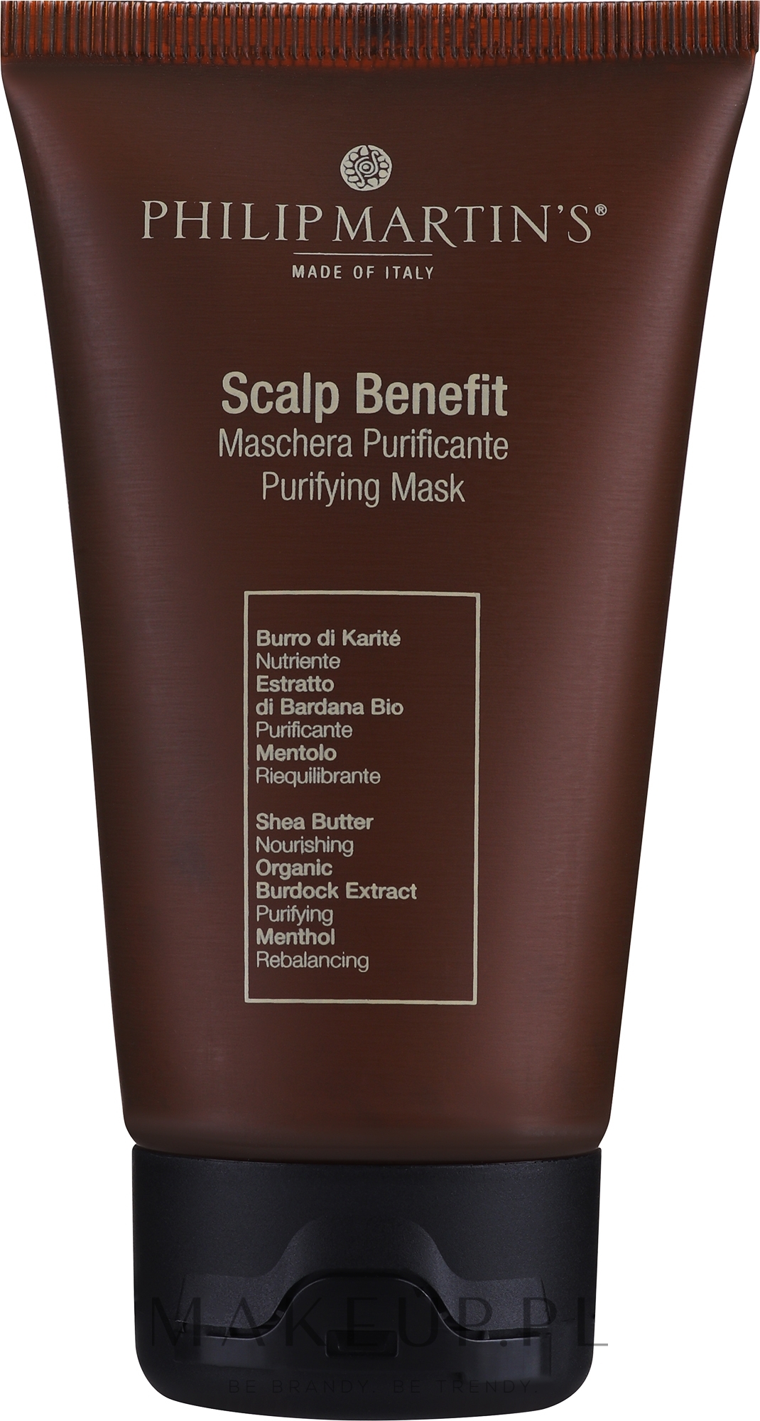 Oczyszczająca maska wzmacniająca cebulki włosów - Philip Martin's Scalp Benefit — Zdjęcie 75 ml