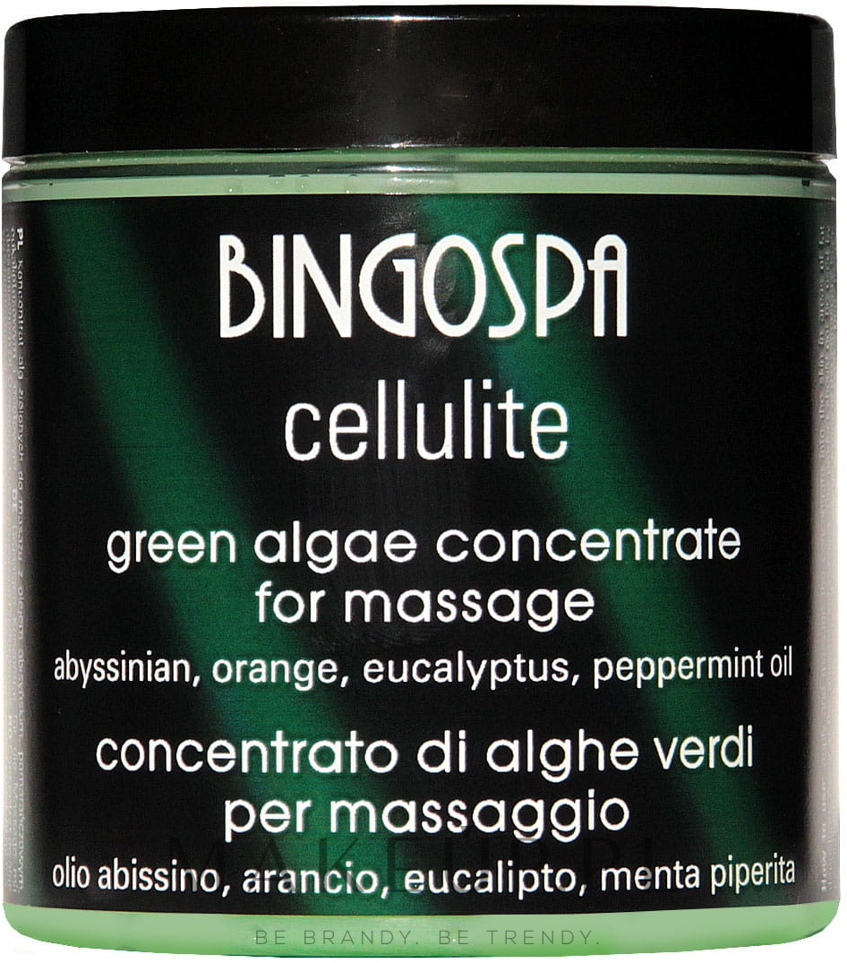 Koncentrat alg zielonych do masażu - BingoSpa Concentrate Green Algae Massage — Zdjęcie 250 g