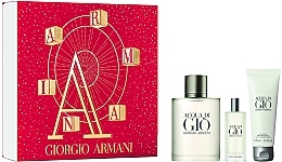 Kup Giorgio Armani Acqua Di Gio Pour Homme - Zestaw (edt/100ml + edt/15ml + sh/gel 75ml)