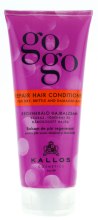 Regenerujący balsam do suchych, łamiących się i uszkodzonych włosów - Kallos Cosmetics Gogo Repair Hair Conditioner — Zdjęcie N1