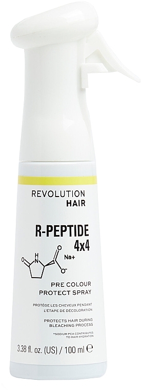 Spray ochronny do włosów farbowanych - Revolution Haircare R-Peptide 4x4 Pre Colour Protect Mist — Zdjęcie N1