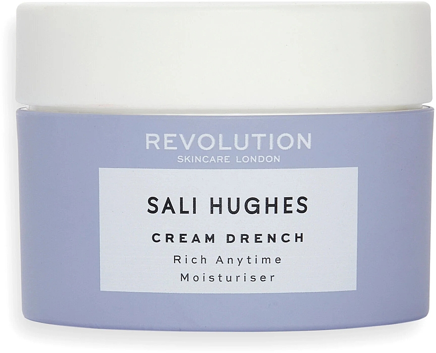 Krem nawilżający - Revolution Skincare x Sali Hughes Cream Drench Rich Anytime Moisturiser — Zdjęcie N1