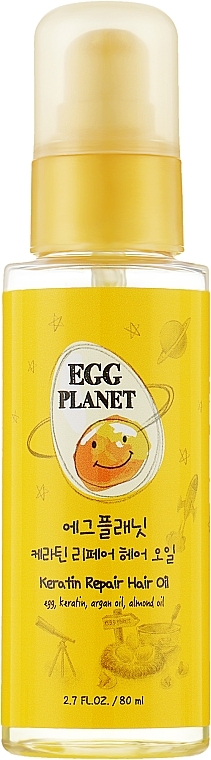 Rewitalizujący olejek do włosów z keratyną - Daeng Gi Meo Ri Egg Planet Keratin Repair Hair Oil