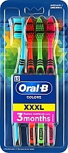 Kup Zestaw szczoteczek do zębów, średnio twarde - Oral-B Color Collection XXXL