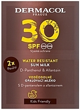 Kup Wodoodporny balsam przeciwsłoneczny - Dermacol Water Resistant Sun Milk SPF 30 (saszetka)