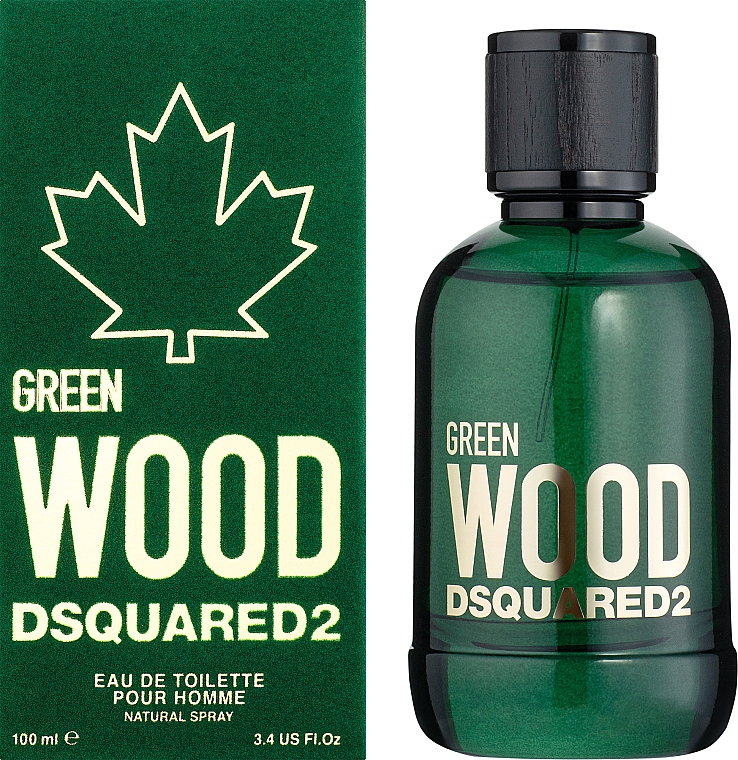 Dsquared2 Green Wood Pour Homme - Woda toaletowa — Zdjęcie N2