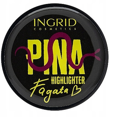 Sypki rozświetlacz - Ingrid Cosmetics x Fagata Pina Highlighter — Zdjęcie N1