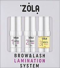 Kup Zestaw do laminacji - Zola Brow & Lash Lamination System