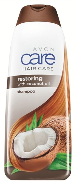 Regenerujący szampon do włosów z olejem kokosowym - Avon Care Coconut Oil Restoring Shampoo — Zdjęcie N1