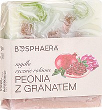 Kup Mydło w kostce ręcznie robione Peonia z granatem - Bosphaera