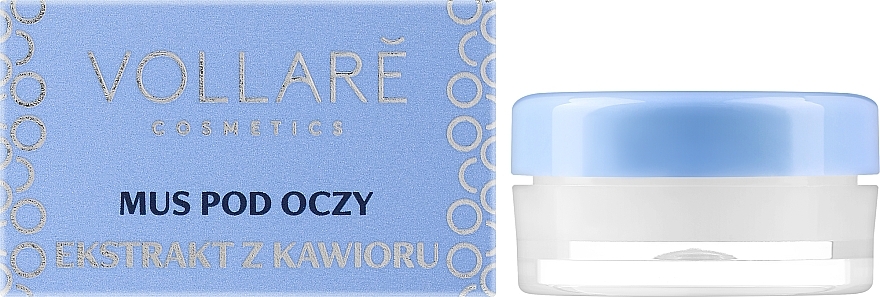 Odmładzający mus do okolic oczu - Vollare Cosmetics Caviar Extract Under Eye Mousse — Zdjęcie N2