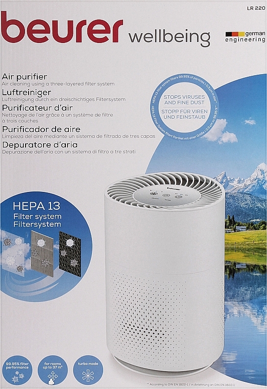 Oczyszczacz powietrza LR 220 - Beurer Air Purifier — Zdjęcie N1