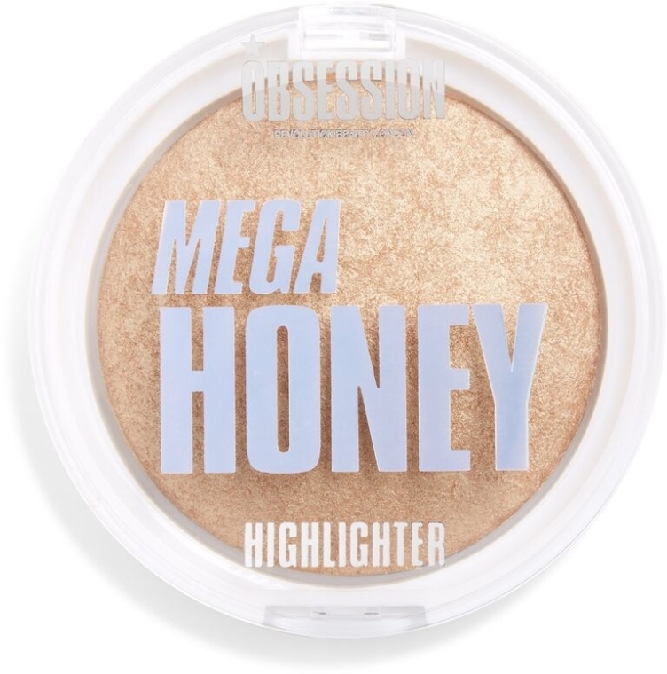 Rozświetlacz do twarzy - Makeup Obsession Mega Honey Highlighter — Zdjęcie N1