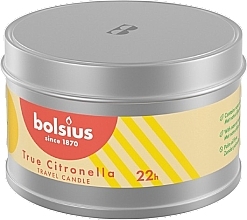 Kup Świeca zapachowa, 22H - Bolsius True Citronella Travel Candle