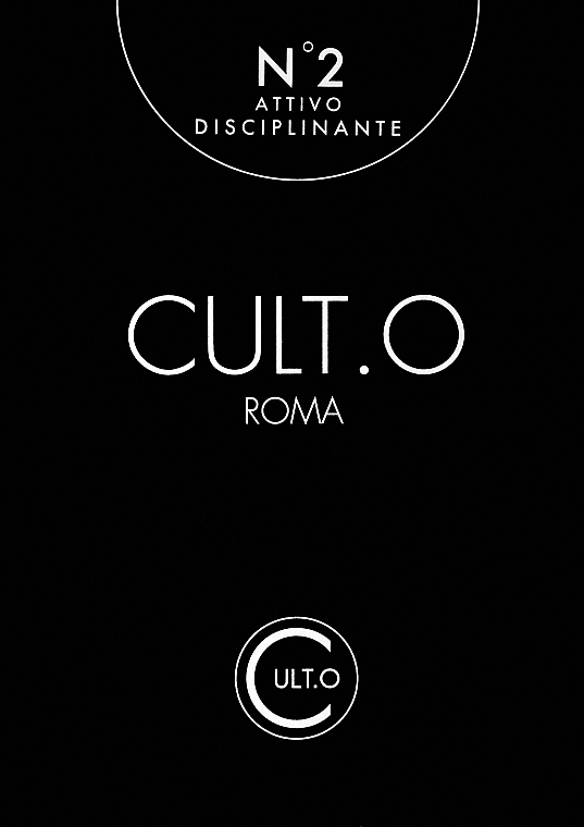Koncentrat dyscyplinujący i wygładzający włosy - Cult.O Roma Attivo Disciplinante №2 — Zdjęcie N1