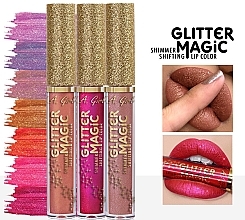 Błyszczyk do ust - L.A. Girl Glitter Magic Shimmer Shifting Lip Color — Zdjęcie N4