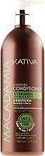 Nawilżająca odżywka do zniszczonych włosów - Kativa Macadamia Hydrating Conditioner — Zdjęcie N5