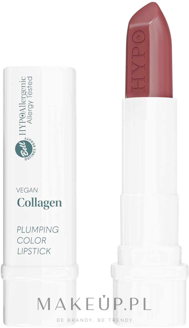 Pomadka do ust - Bell HypoAllergenic Vegan Collagen Plumping Color Lipstick — Zdjęcie 01