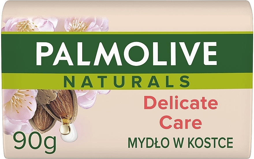 Mydło w kostce Mleko migdałowe 3+1 - Palmolive Naturals Delicate Care with Almond Milk Soap — Zdjęcie N2