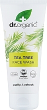 Żel oczyszczający do twarzy z wyciągiem z drzewa herbacianego - Dr Organic Tea Tree Face Wash — Zdjęcie N1