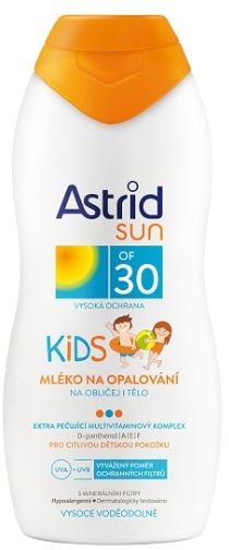 Mleczko przeciwsłoneczne dla dzieci SPF 30 - Astrid Sun Kids Milk — Zdjęcie N1