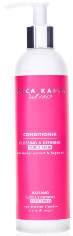 Odżywka do włosów kręconych - Acca Kappa Glossing & Defining Conditioner For Curly Hair — Zdjęcie N1