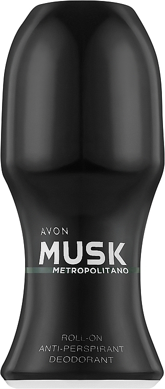 Avon Musk+ Metropolitano - Dezodorant-antyperspirant w kulce — Zdjęcie N1