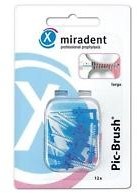 Kup Szczoteczki międzyzębowe - Miradent Pic-Brush Brushes Refill Blue 0,8 mm/3 mm
