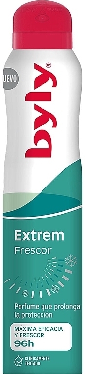 Dezodorant do ciała w sprayu - Byly Extrem Frescor  — Zdjęcie N1