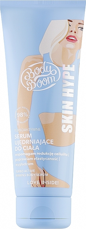 Turboaktywne ujędrniające serum do ciała - Bielenda Skin Hype Body Boom — Zdjęcie N1