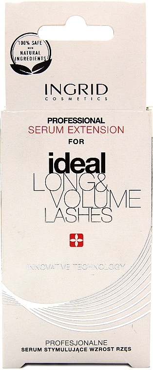 Serum stymulujące wzrost rzęs - Ingrid Cosmetics Ideal Long & Volume Lashes Serum — Zdjęcie N4