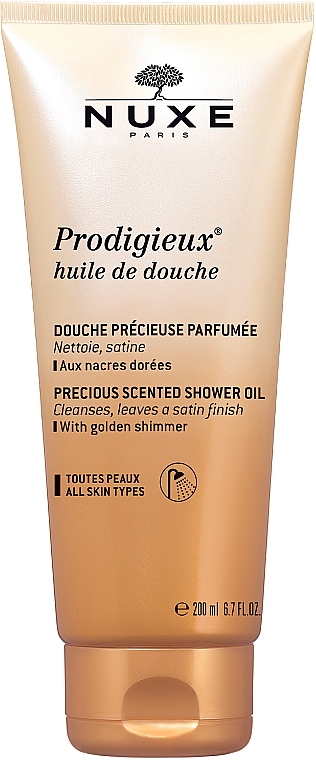 Nawilżający olejek pod prysznic - Nuxe Prodigieux Huile de Douche Shower Oil — Zdjęcie N1