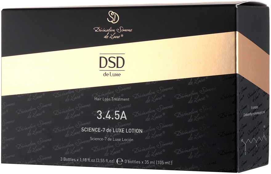 Balsam przeciw wypadaniu włosów - Simone DSD De Luxe Science-7 DeLuxe Lotion — Zdjęcie N3